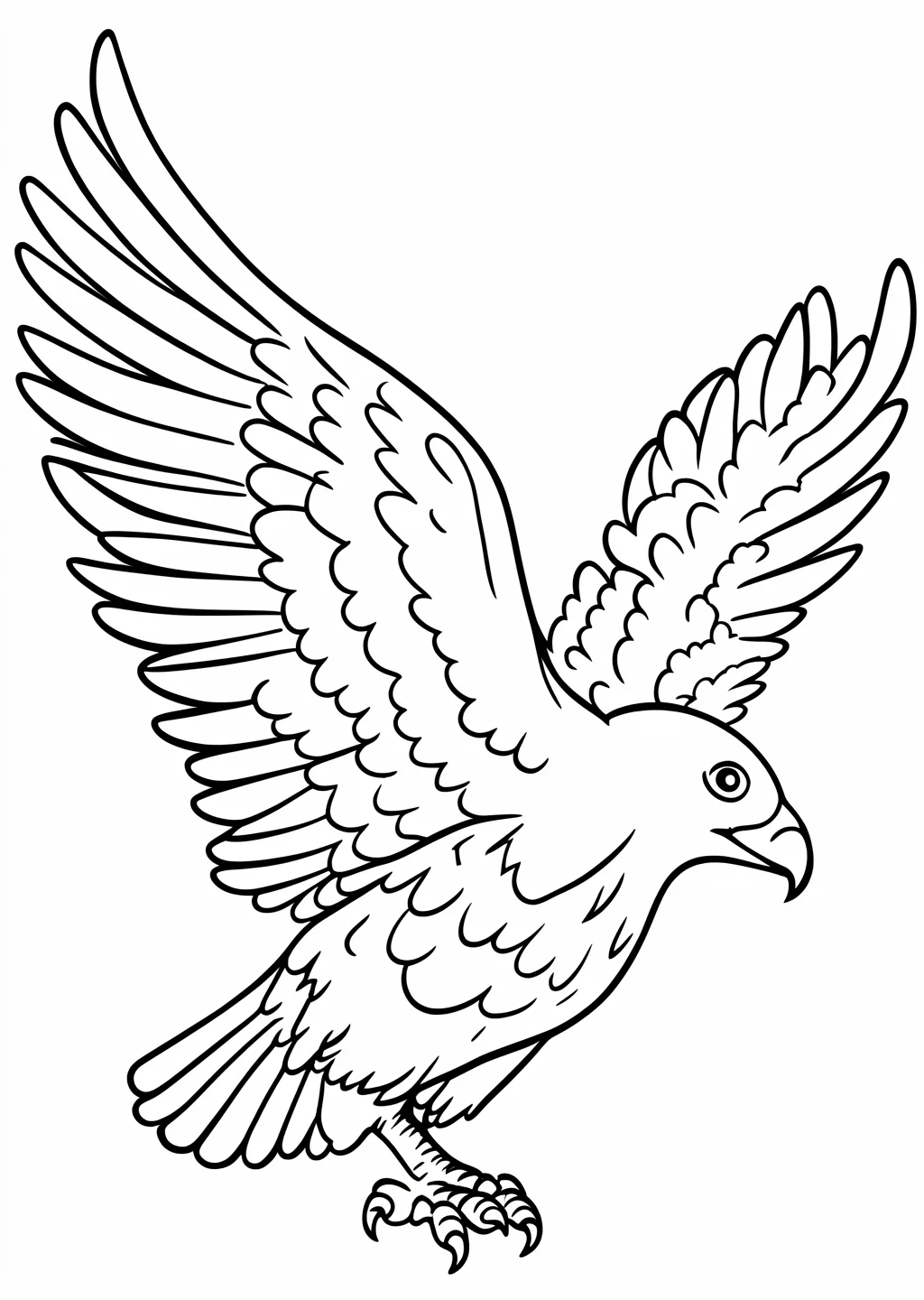 Eagle Coloring Page