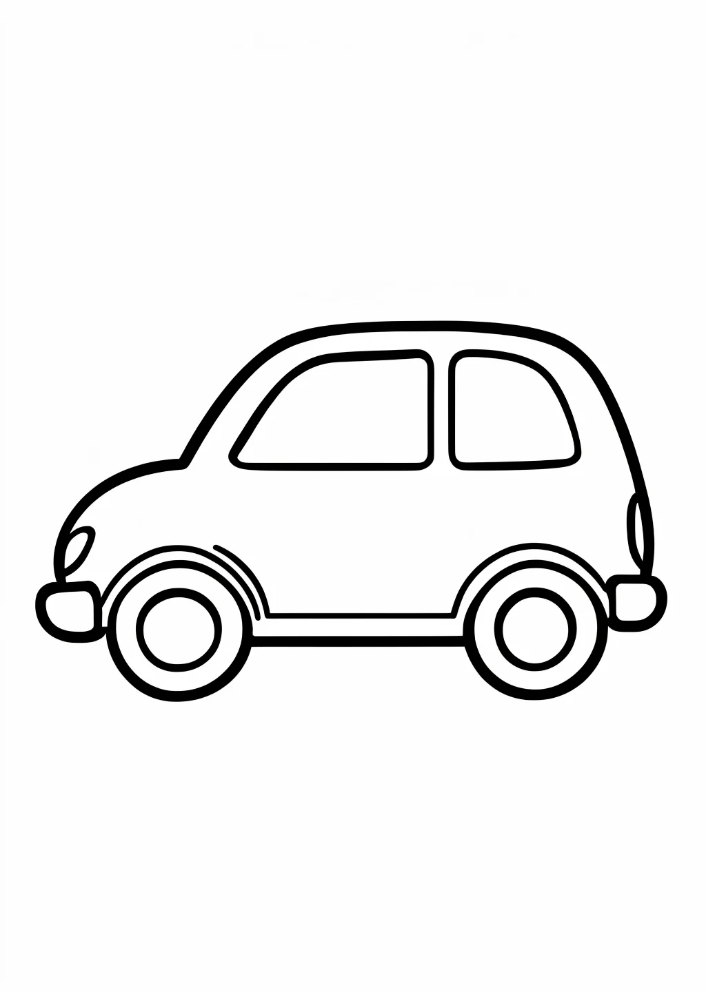 Car Coloring Page