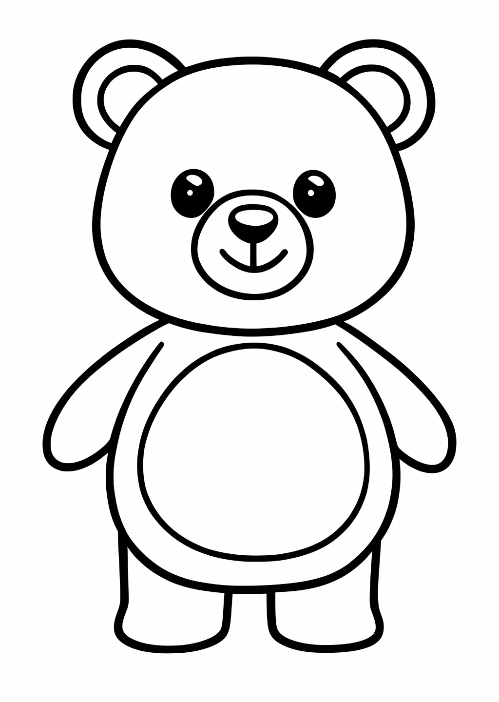 Bear Coloring Page