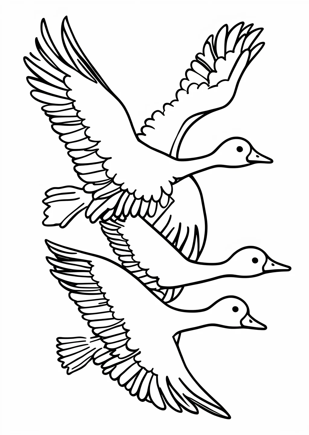 Goose Coloring Page