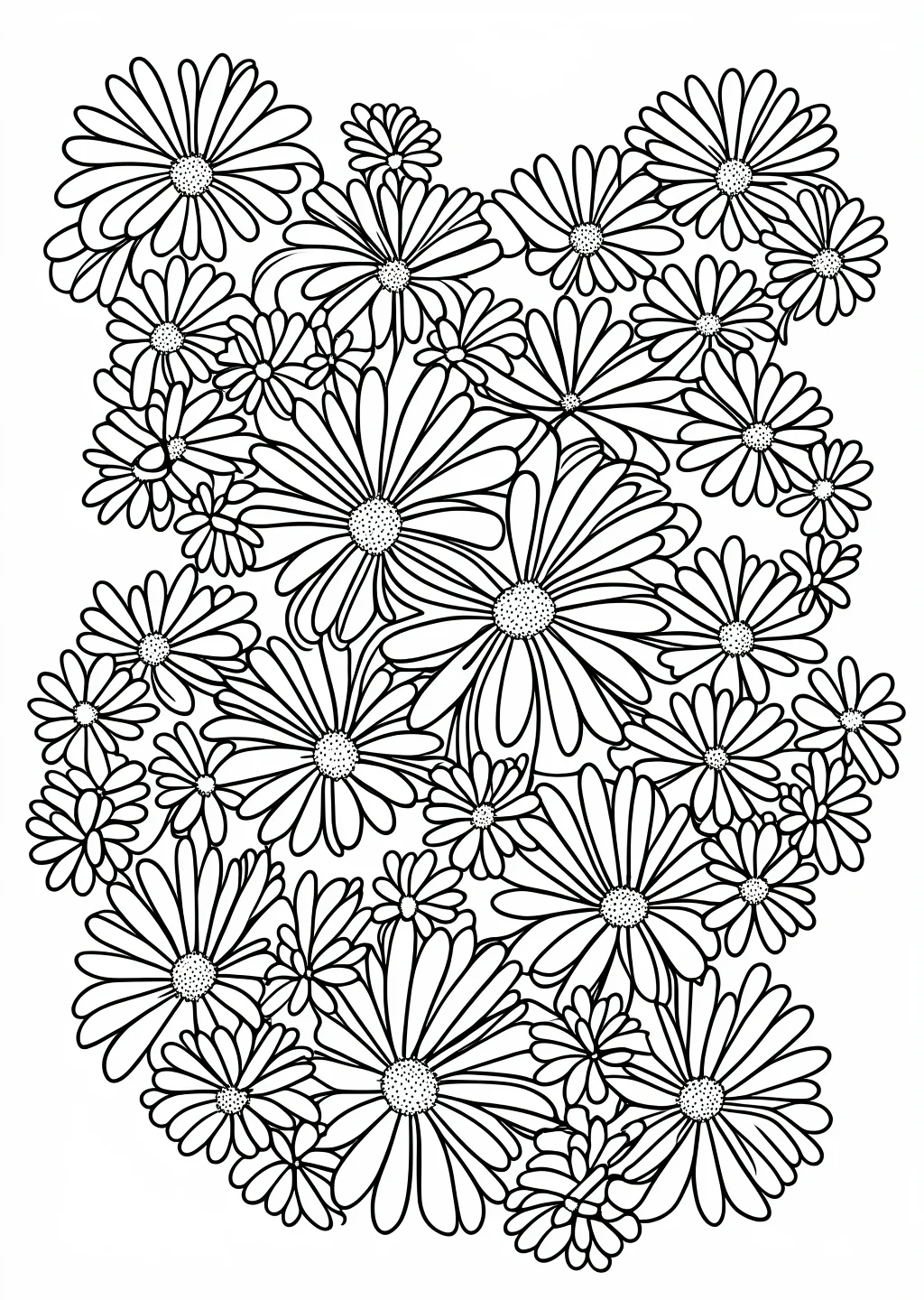 Chamomile Coloring Page