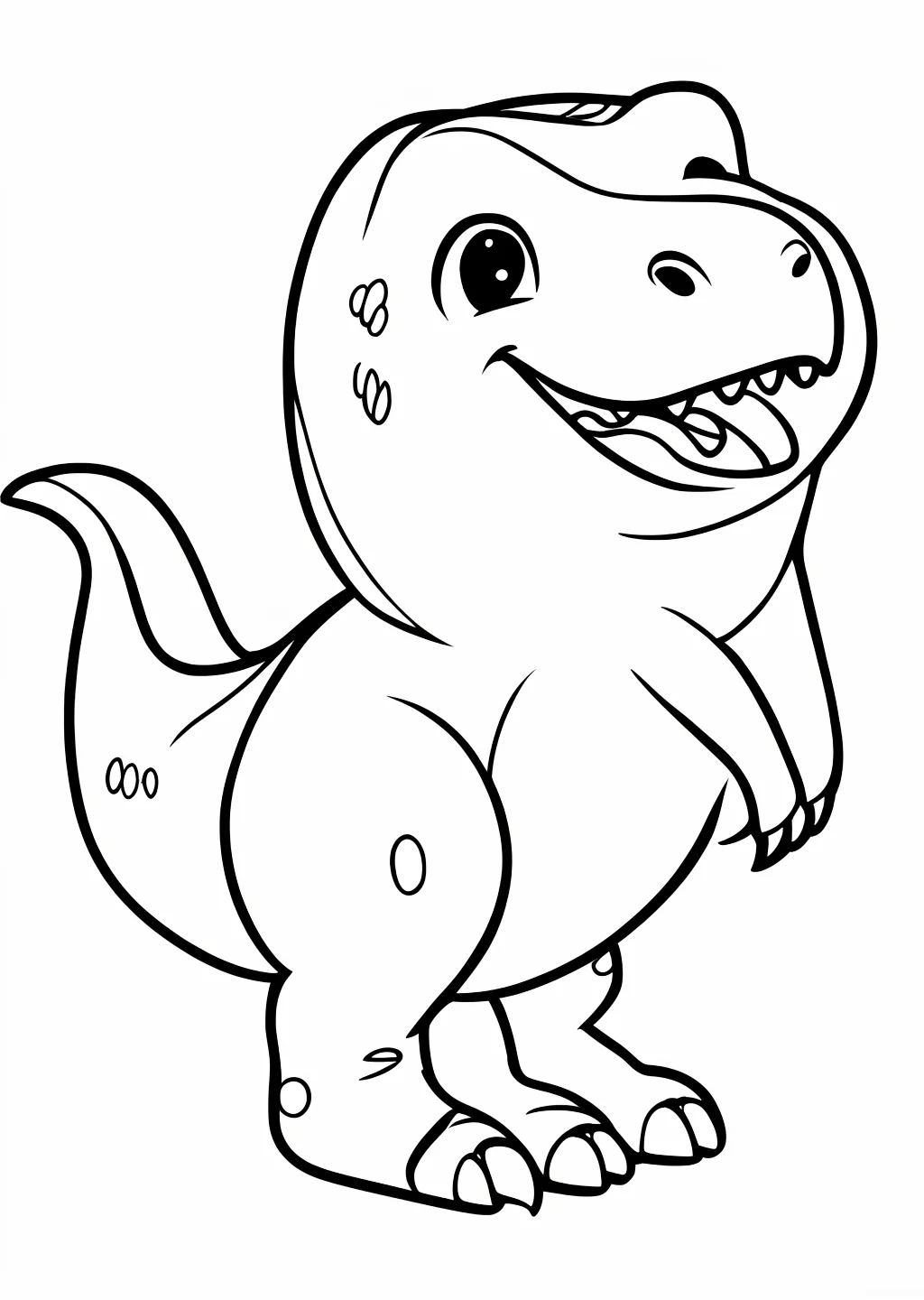 Dinosaur Coloring Page