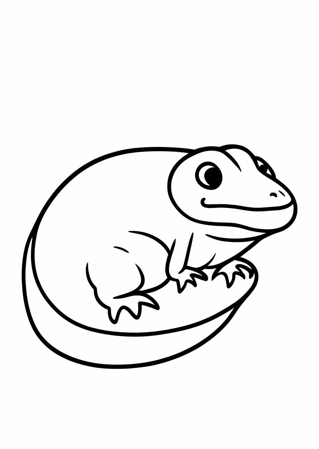 Disegno da colorare: Lizard