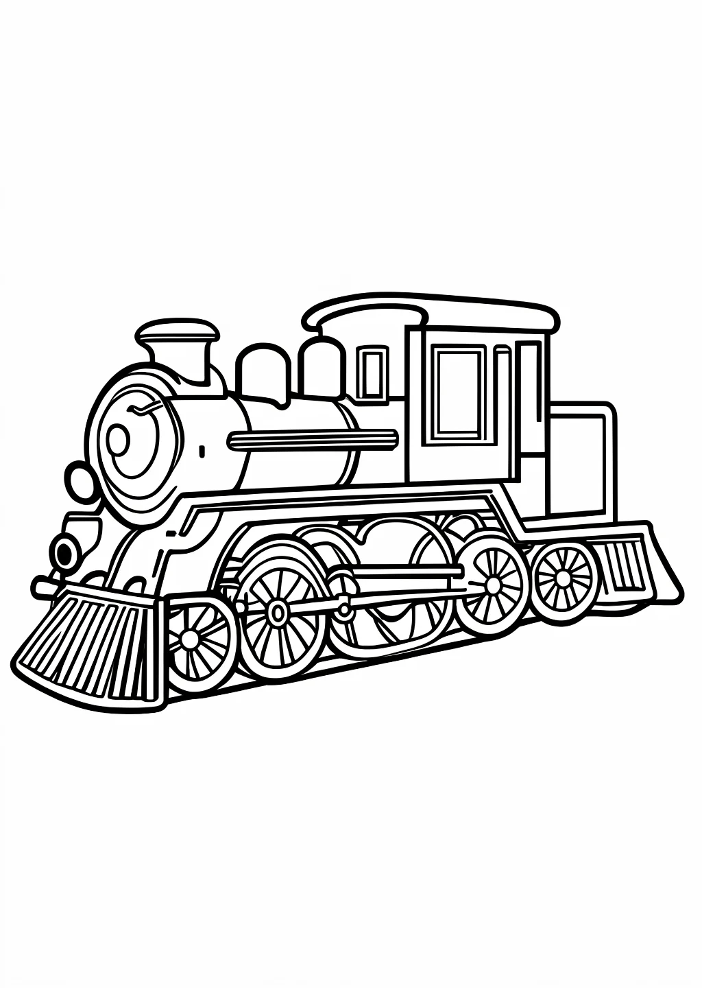 Train Coloring Page