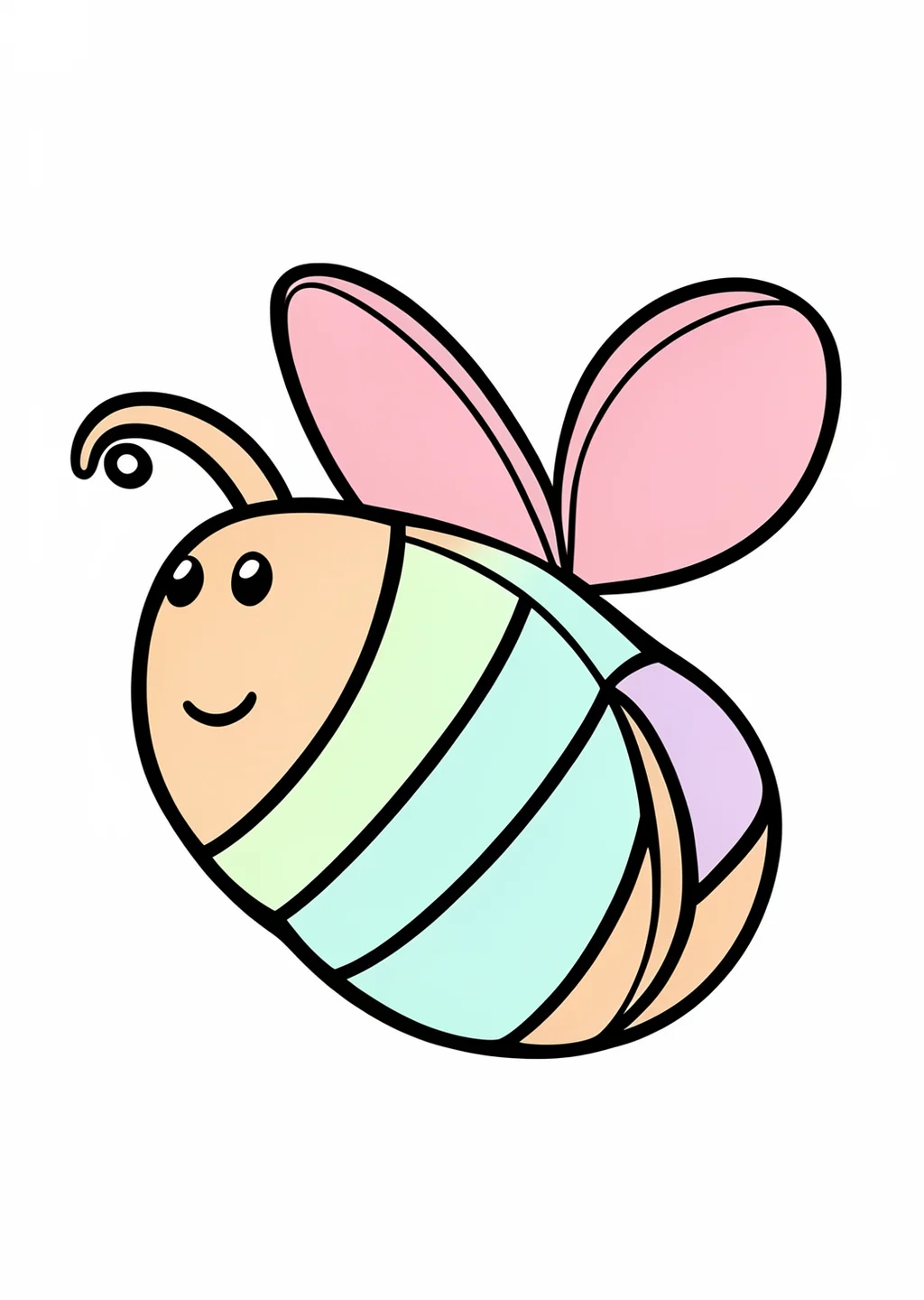Bombo da colorare gratis e stampare – colored example