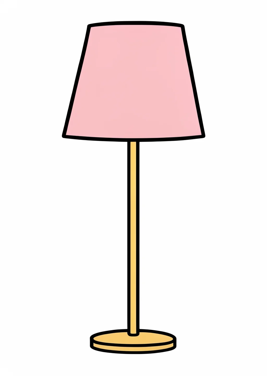 New Year Lantern Coloring Page – colored example