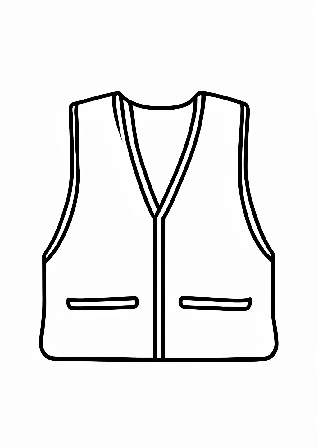 New Year Kimono Coloring Page