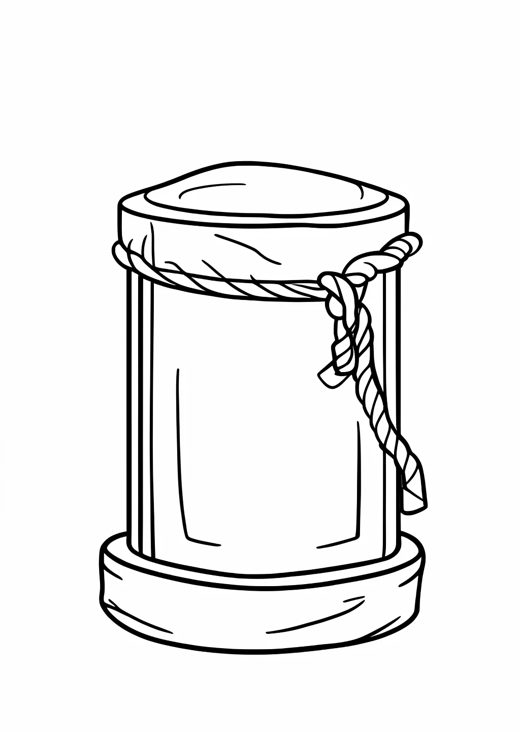 New Year Ema Coloring Page