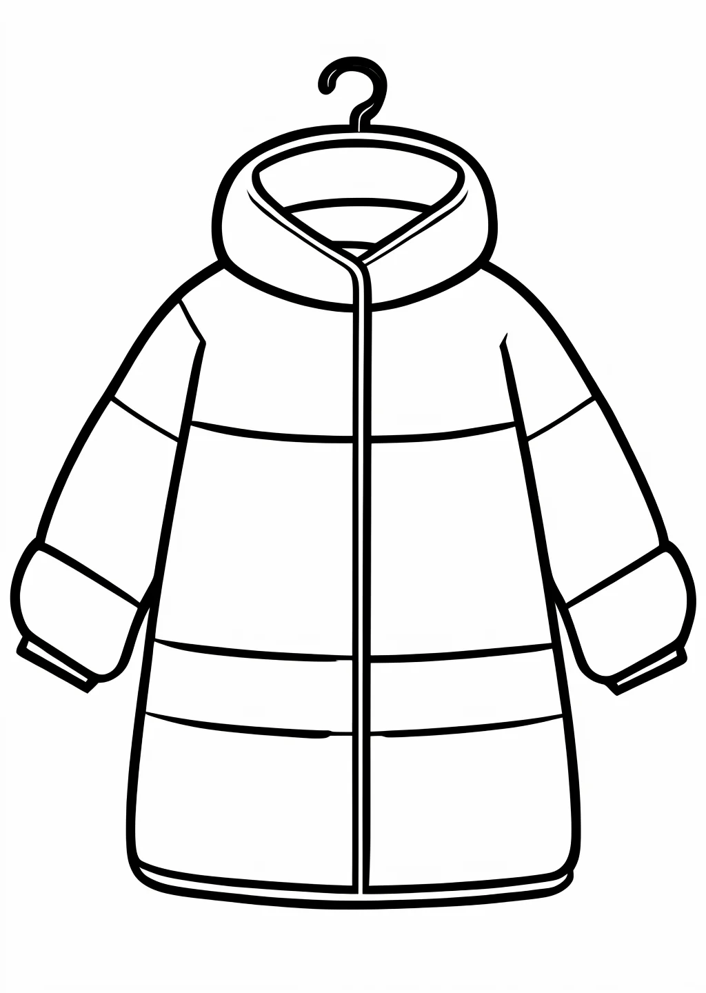 New Year Hanten Coloring Page